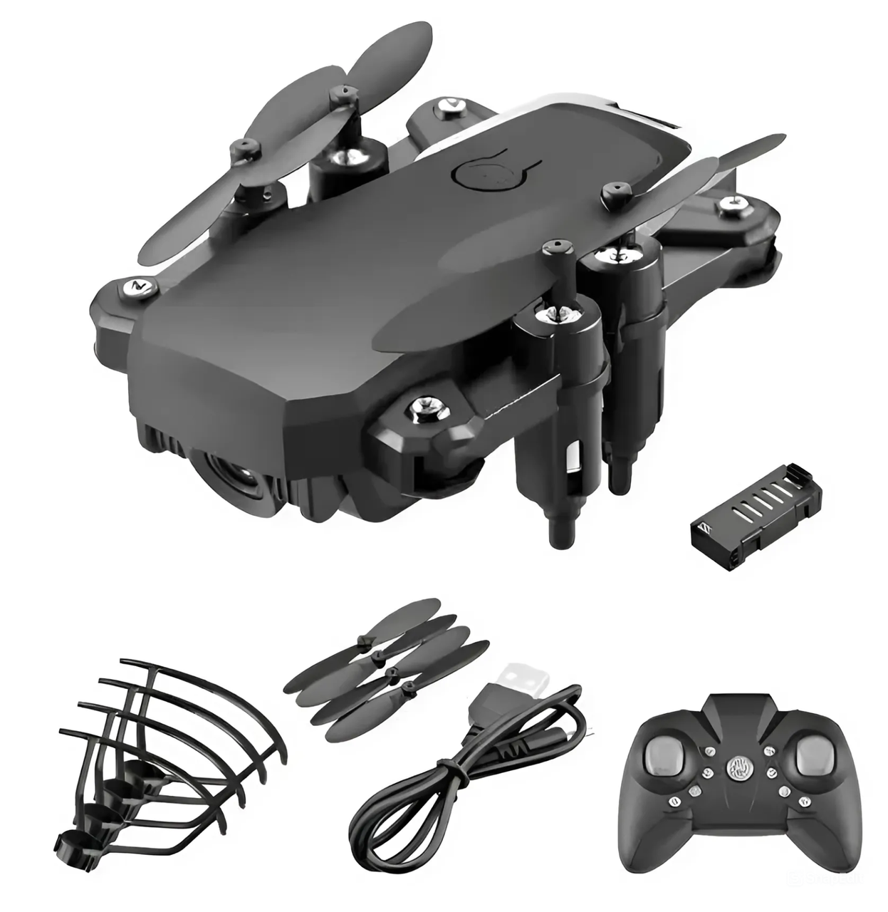 Складаний міні дрон з дистанційним керуванням і HD камерою — компактний квадрокоптер для початківців