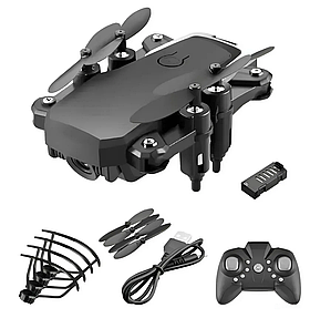 Складаний міні дрон з дистанційним керуванням і HD камерою — компактний квадрокоптер для початківців