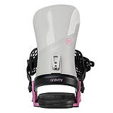 Кріплення для сноуборду Gravity Fenix grey/rose 2025, фото 6