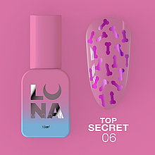 Топ для гель-лаку Top Secret №6 13ml LUNAmoon