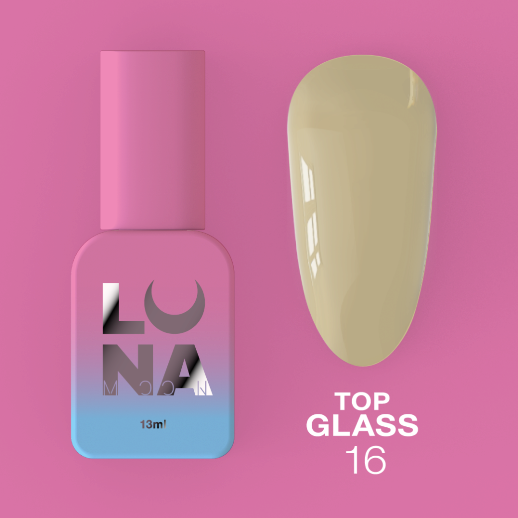 Топ для гель-лаку LUNAmoon Top Glass №16 13ml