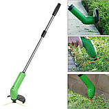 Компактна газонокосарка-триммер Zip Trim для саду із захистом від трави TV-213, фото 8