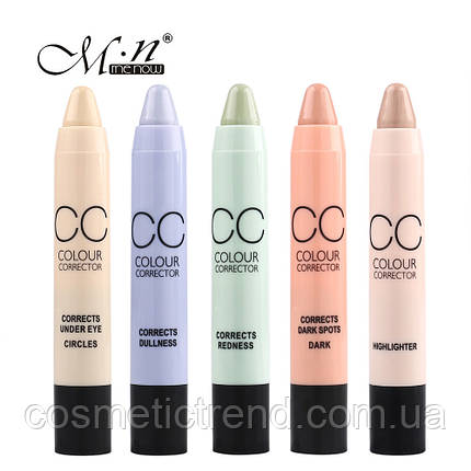 Хайлайтер-стик для обличчя сяючий Stick Color Corrector Highlighter Me Now, фото 3