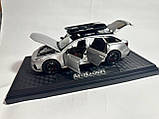 Машинка металева AUDI RS6 , "АвтоЕксперт" АУДІ ,сіра, світло звук 21* 8 * 8 см, 1:24, фото 5