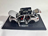 Машинка металева AUDI RS6 , "АвтоЕксперт" АУДІ ,сіра, світло звук 21* 8 * 8 см, 1:24, фото 7