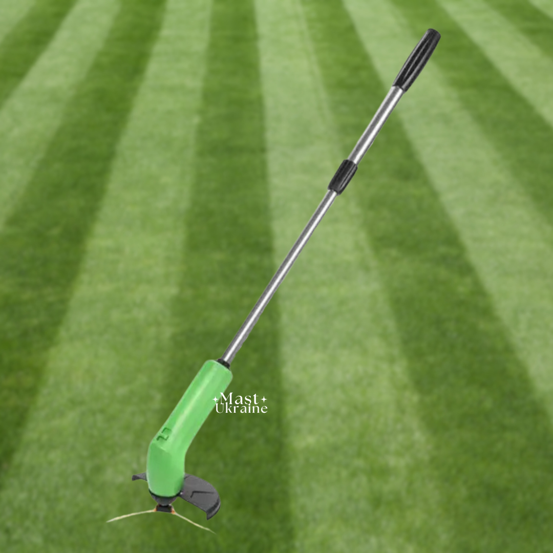 Компактна газонокосарка-триммер Zip Trim для саду із захистом від трави TV-213, фото 1