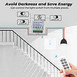 Дистанційний RF 433 МГц бездротовий перемикач 220В 16А Розумний будинок (без пульта), фото 6