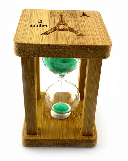 Пісочний годинник у дереві 3 хв, фото 1