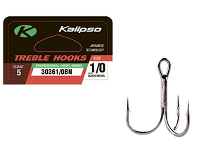 Гачок трійник Kalipso Treble 30361/0BN №1/0 5шт