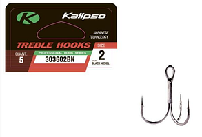 Гачок трійник Kalipso Treble 303602BN №2 5шт