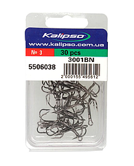 Гачок трійник Kalipso Treble 300103BN №3 30шт