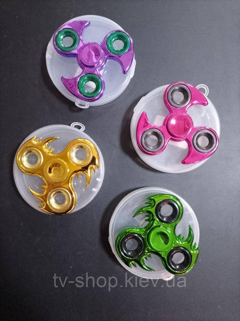 Спінер хром Сюрикен Star Fidget Metal, фото 1