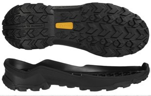 Підошва з термогумового матеріалу для чоловічого взуття Крос-36, розмір: 40-45, Чорного кольору, фото 1