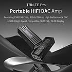 ⇒ TRN TE Pro - портативний підсилювач, ЦАП, DAC, Amplifier, на 2-х CS43198 (Jack 3.5/4.4), фото 3