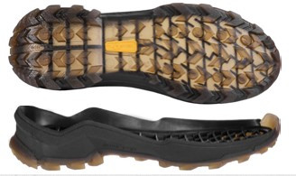 Підошва з термогумового матеріалу для чоловічого взуття Крос-36, розмір: 40-45, Медового №2 кольору, фото 1