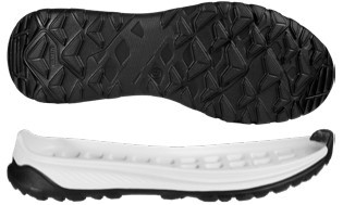 Підошва з EVA(ЕВА) матеріалу для чоловічого взуття Крос-35, розмір: 39-46, Чорно-білого кольору, фото 1