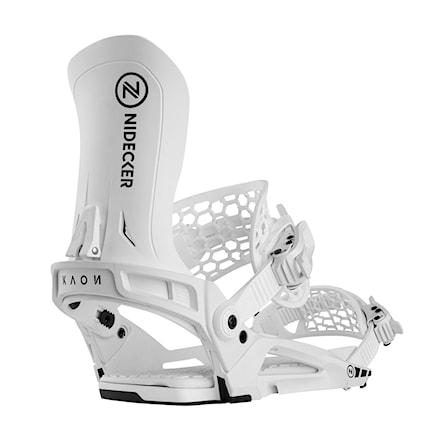 Кріплення для сноуборду Nidecker Kaon white 2025