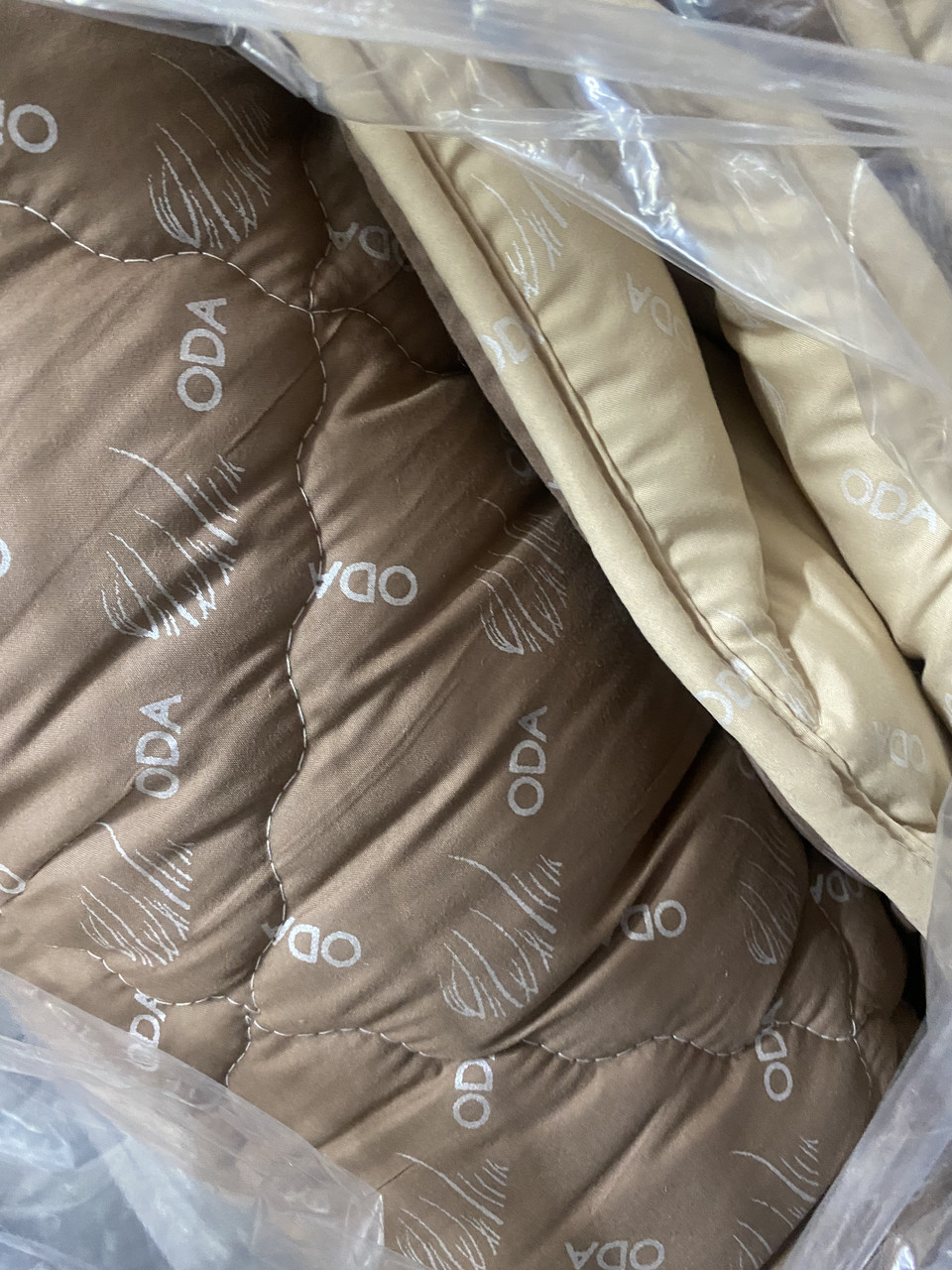 Ковдра на холлофайбері ОДА полуторного розміру 155х210 Стьобана зимова ковдра високої якості, фото 1