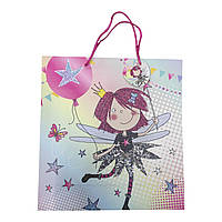 Подарунковий пакет дитячий "Принцеса" 35*37*12 см. GB-24171