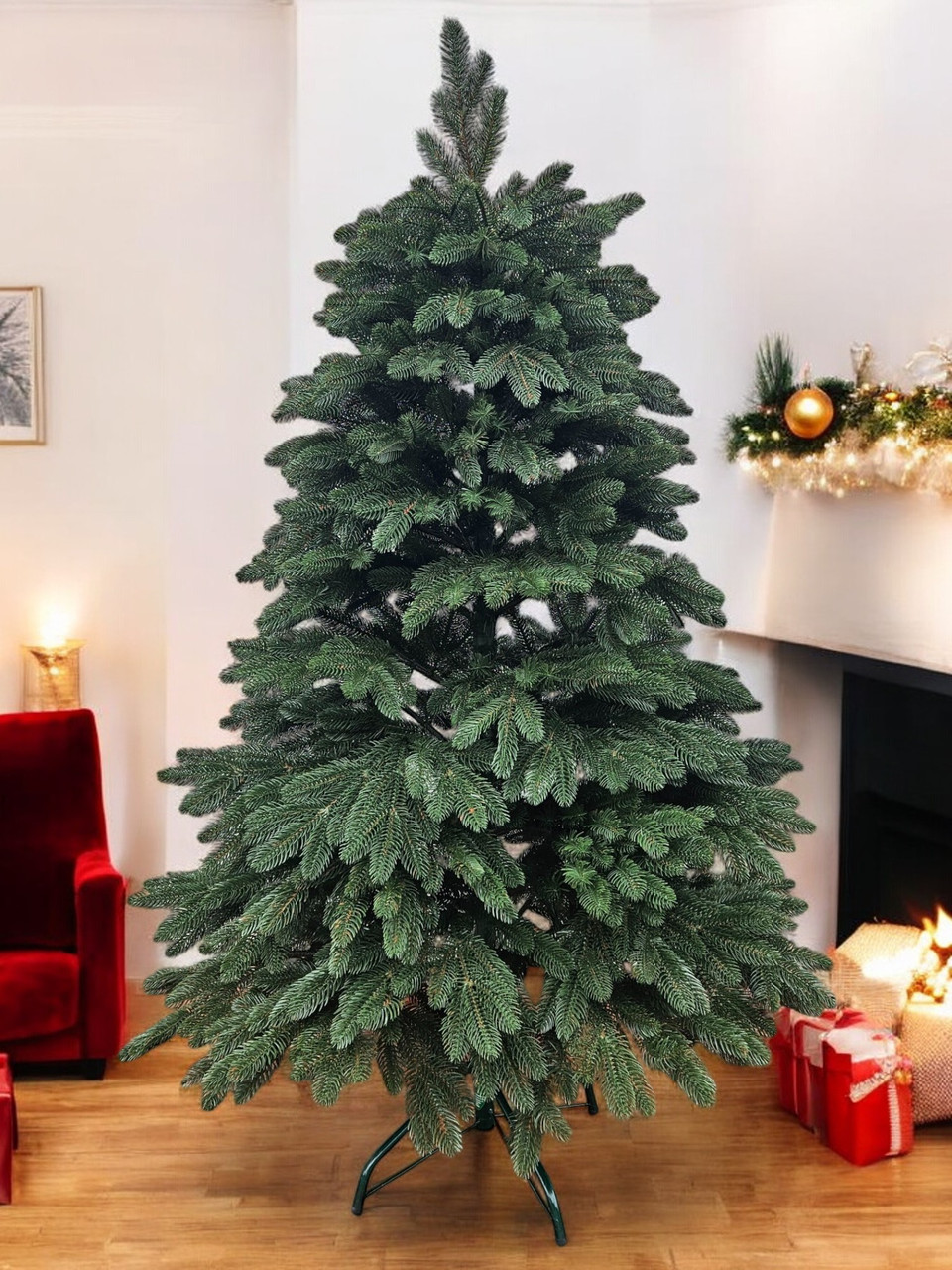 Штучна ялина лита Смерека Преміум 150 см Зелений, фото 1