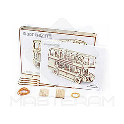 Дерев'яний конструктор Wooden.city: Автобус