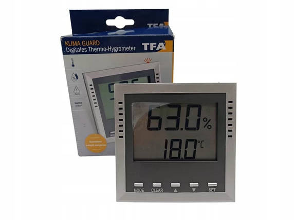 Цифровий термогігрометр TFA Klima Guard 30.5010, фото 3