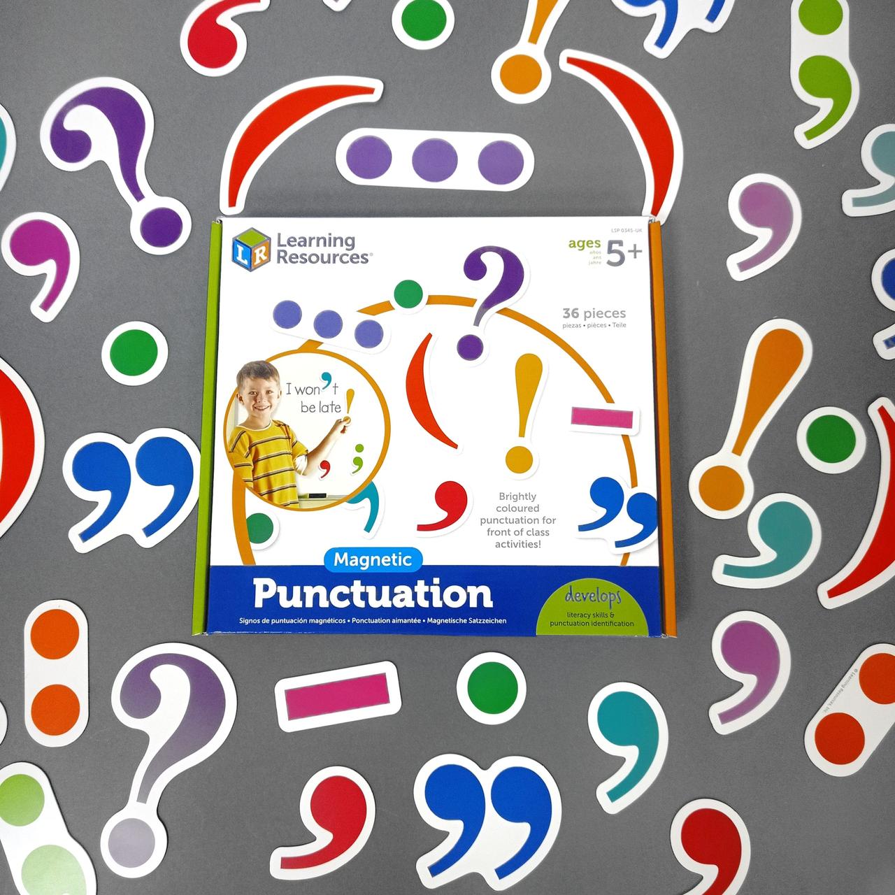 Магнітний набір "Знаки пунктуації" (36 шт) Learning Resources