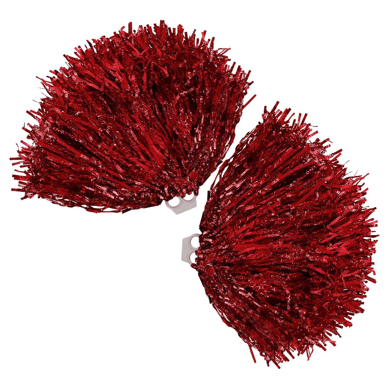 Помпоны махалки для черлидинга и танцев (2 шт) 32 см C-0833 Сине ...