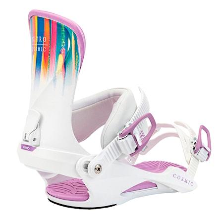 Кріплення для сноуборду Nitro Cosmic white brush 2025