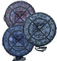 Тюбінг (ваташка) 100 см і 120 см, надувні санки дитячі пари, підлітковий, з камерою, крижана пвх зелений