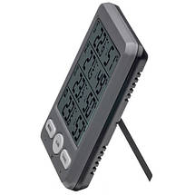 Цифровий термогігрометр TFA Klima-Monitor 30.3054.10 | Три зовнішні бездротові датчики| Температура, Вологість, фото 3