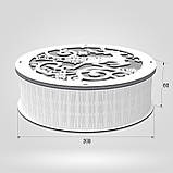 Подарункова коробка EKOSTAR d200 h60, фото 3