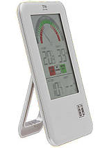 Цифровий термогігрометр з бездротовим датчиком TFA Bel-Air 30.3045.IT (Silver), фото 4