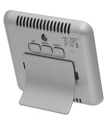 Цифровий термогігрометр TFA Style 30.5021.05 (Red), фото 2