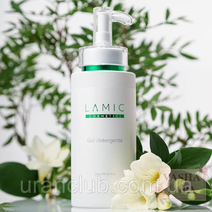 Очищаючий гель для обличчя Lamic Cosmetici Gel Detergente 250 мл ламік латте
