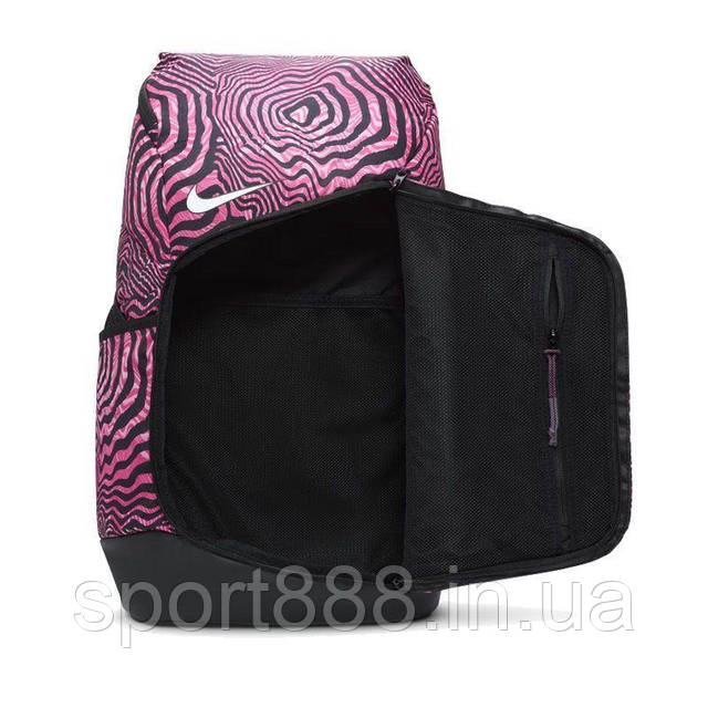 Рюкзак рожевий Nike Hoops Elite Pink Kay Yow Backpack Camo 32L