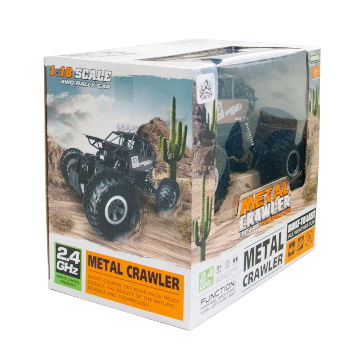 Автомобіль OFF-ROAD CRAWLER на р/у – SUPER SPEED (матовий коричн., акум. 4.8V, метал. корпус, 1:18)