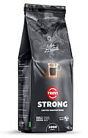 Кофе зерновой Trevi Strong 1 кг, кофе в зёрнах от украинского производителя, Свежеобжаренный