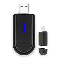 Адаптер Бездротовий USB + Type-C для авто 2в1 для Apple CarPlay і Android Auto 5G WiFi Bluethooth Чорний (6239)