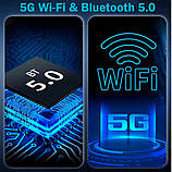 Адаптер Бездротовий 2в1 Bluetooth USB для автомобіля для Apple CarPlay і Android Auto 5G WiFi Чорний (6232), фото 5