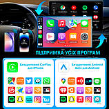 Адаптер Бездротовий 2в1 Bluetooth USB для автомобіля для Apple CarPlay і Android Auto 5G WiFi Чорний (6232), фото 6