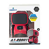 Інтерактивний робот із голосовим керуванням — AT-ROBOT (червоний, озвуч.укр.), фото 3