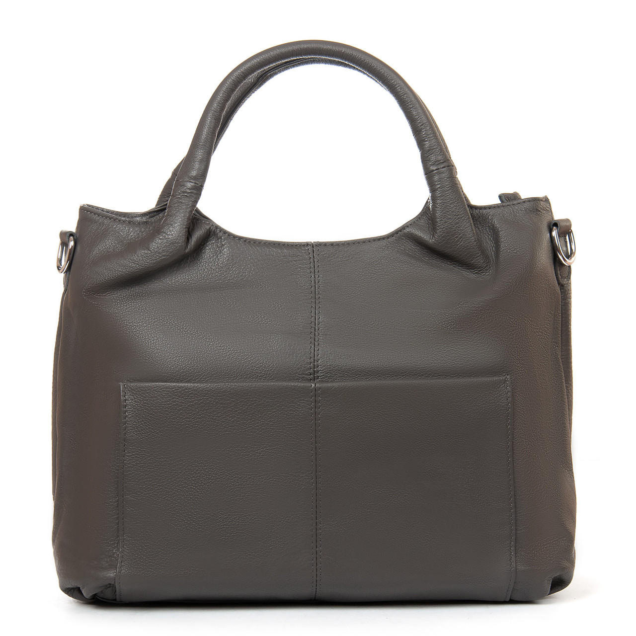 Жіноча шкіряна сумка 9502-9 grey.Купити жіночі сумки із натуральної шкіри trandbags.com.ua