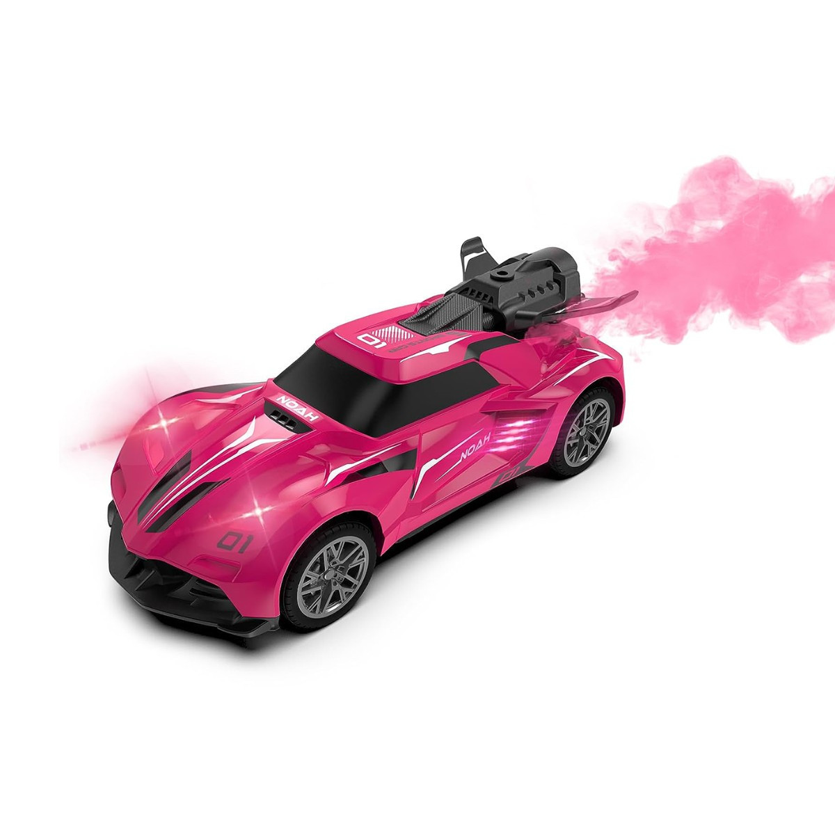 Автомобіль SPRAY CAR на р/к – SPORT (рожевий, 1:24, світло, вихлопна пара), фото 1