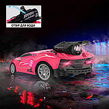 Автомобіль SPRAY CAR на р/к – SPORT (рожевий, 1:24, світло, вихлопна пара), фото 4