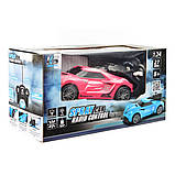 Автомобіль SPRAY CAR на р/к – SPORT (рожевий, 1:24, світло, вихлопна пара), фото 7