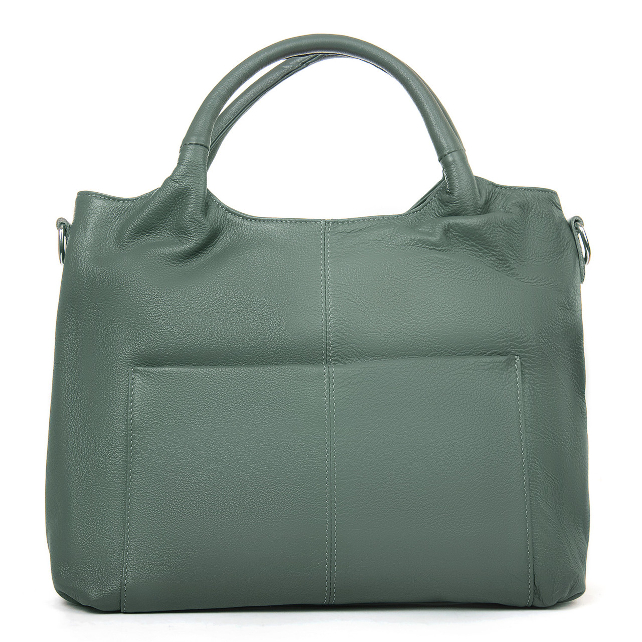 Жіноча шкіряна сумка 9502-9 green.Купити жіночі сумки із натуральної шкіри trandbags.com.ua