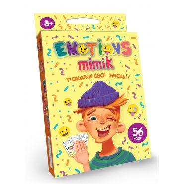 Настільна гра "EMOTIONS MIMIK" (Danko Toys)