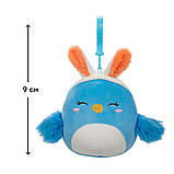 М'яка іграшка на кліпсі SQUISHMALLOWS — ПТИЧКА БЕБЕ (9 cm), фото 2