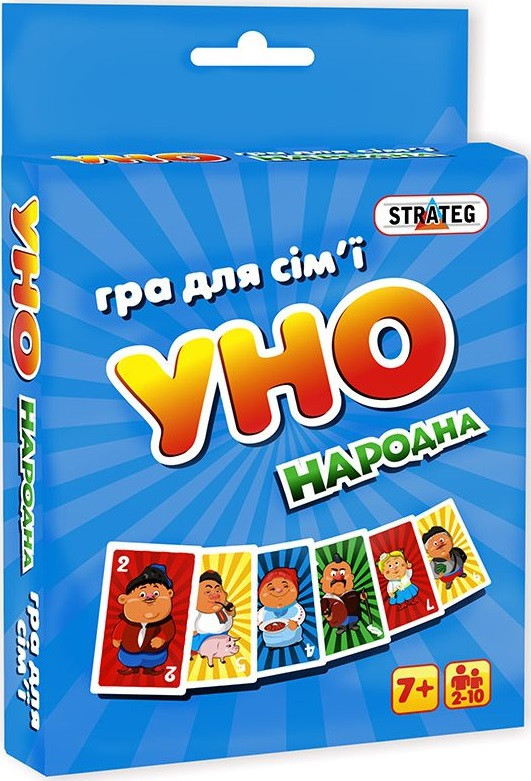 Настільна гра Уно народна (Світ Лео)